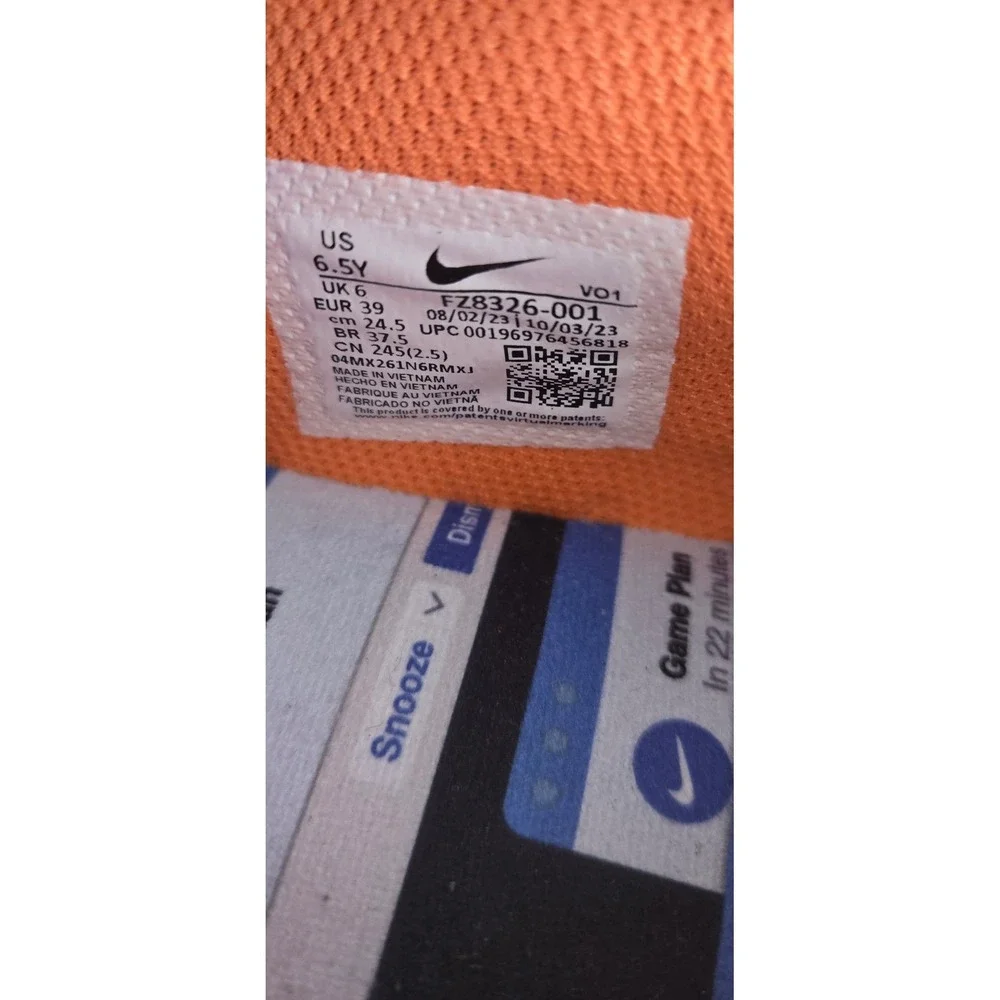 This is a Nike Ja‎ 1 GS 'All-Star - Check' basketball shoe zise 6.5Y